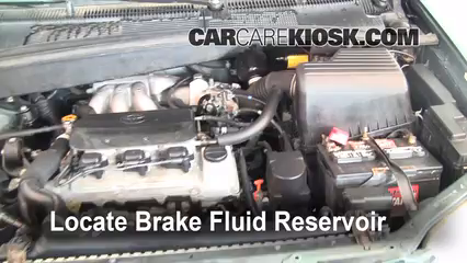 1999 Toyota Sienna LE 3.0L V6 Brake Fluid Add Fluid